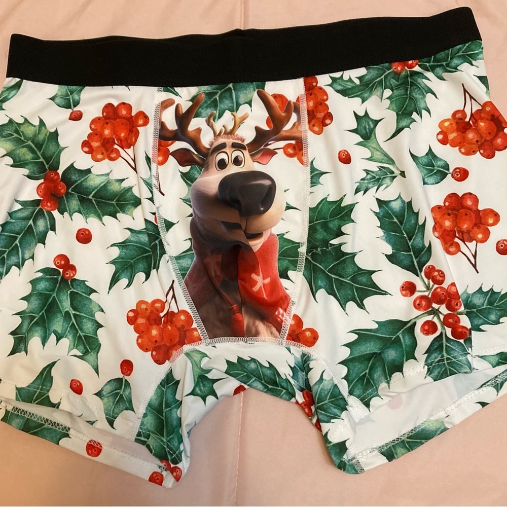 Six Pair Men’s Christmas Boxer Shorts Size Extra Large NIP